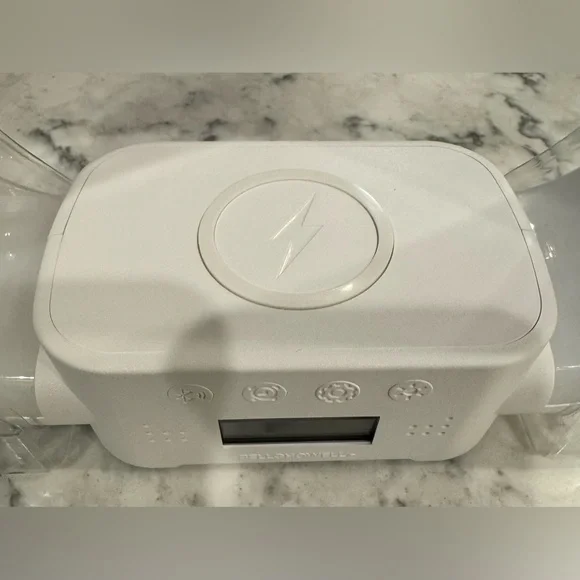 Bell + Howell Bluetooth Speaker Table Lamp Wireless Phone Charger Stand Alarm - Picture 8 of 8